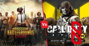 مقایشه پابجی موبایل با کالاف دیوتی موبایل