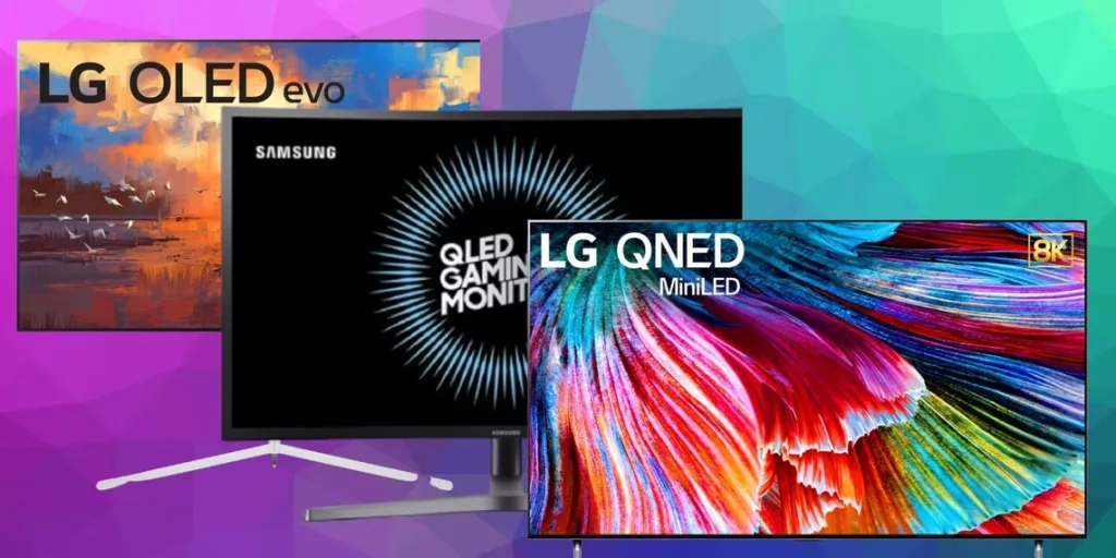 تفاوت صفحه نمایش تلویزیون‌ها: QNED، OLED، QLED یا MicroLED؛ کدام بهتر است؟