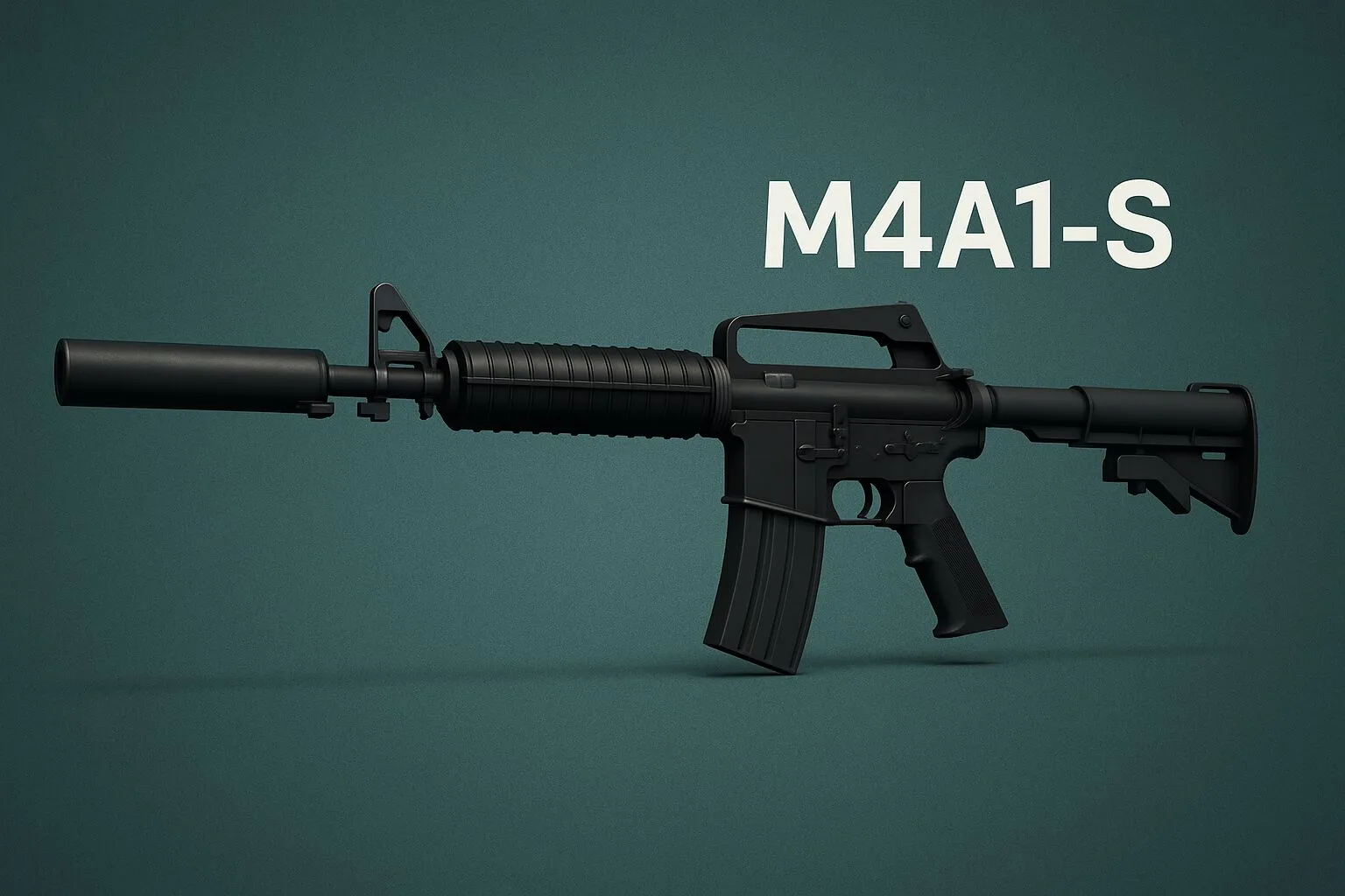 اسلحه m4a1-s در کانتر