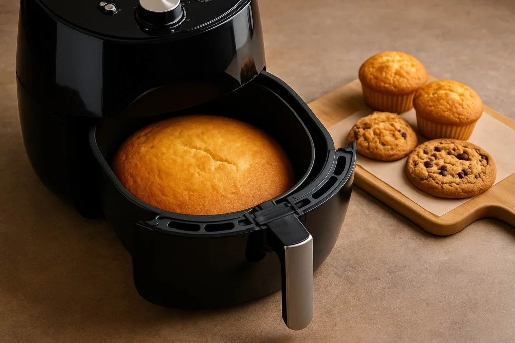 شیرینی پزی با سرخ کن بدون روغن