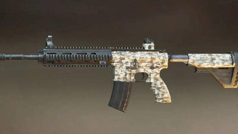 اسلحه ام 416 در پابجی موبایل