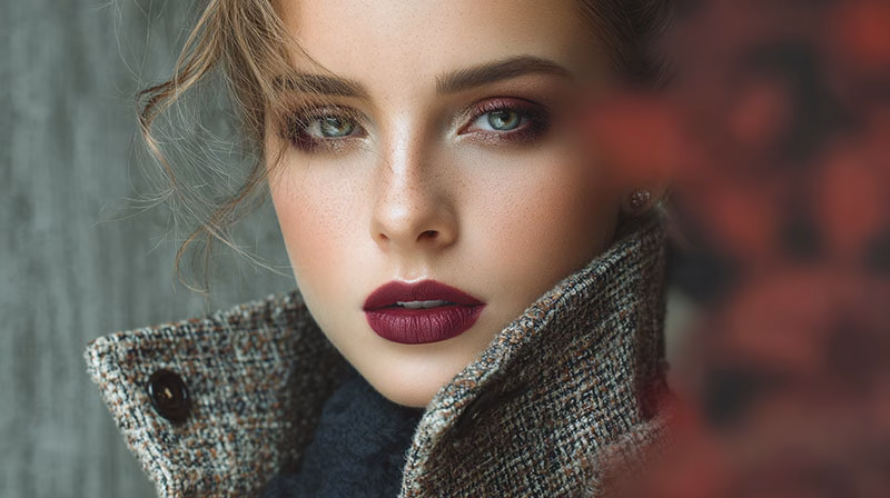 مدل آرایش پاییزی