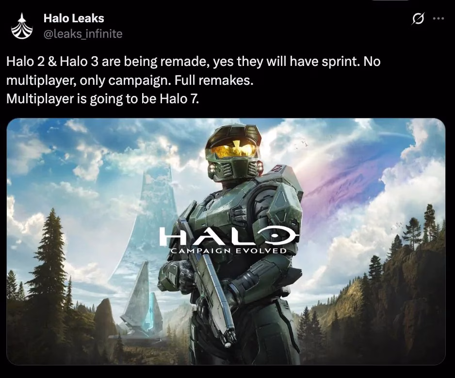 ریمیک Halo 2 و Halo 3 در راه، بازگشت بزرگ مجموعه Halo