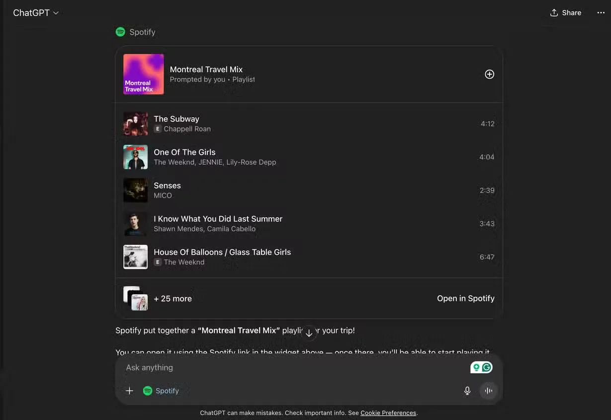 آموزش اتصال اسپاتیفای به هوش مصنوعی