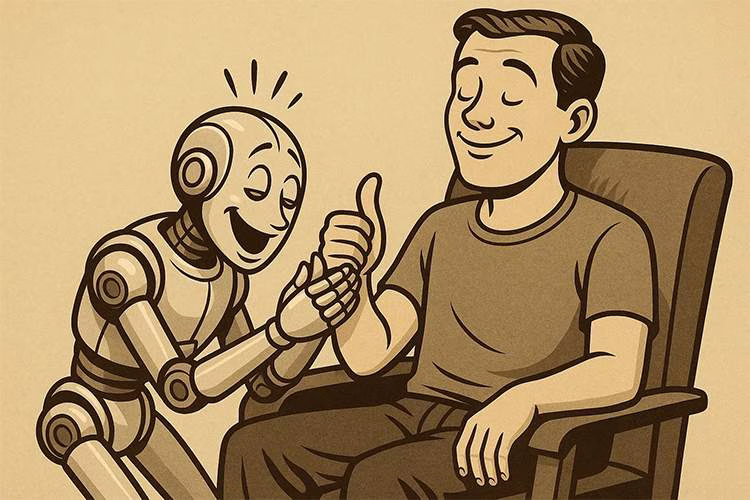 چت‌بات‌های هوش مصنوعی چاپلوس هستند