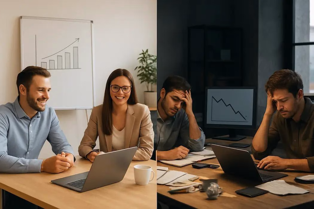 مقایسه داده‌ها مشاوره استارتاپ