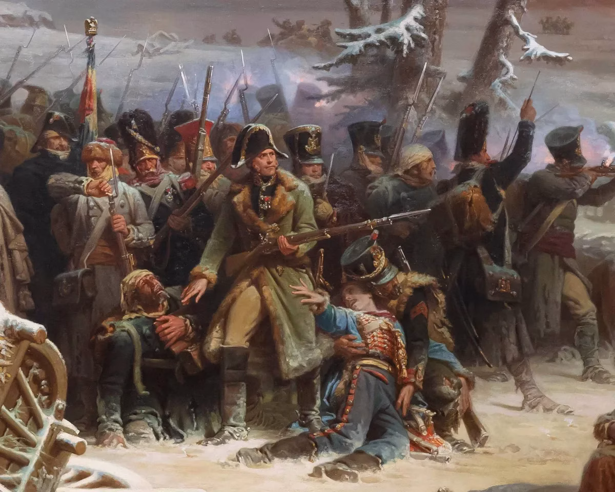 کشف بیماریهای ناشناخته در ارتش ناپلئون هنگام عقبنشینی