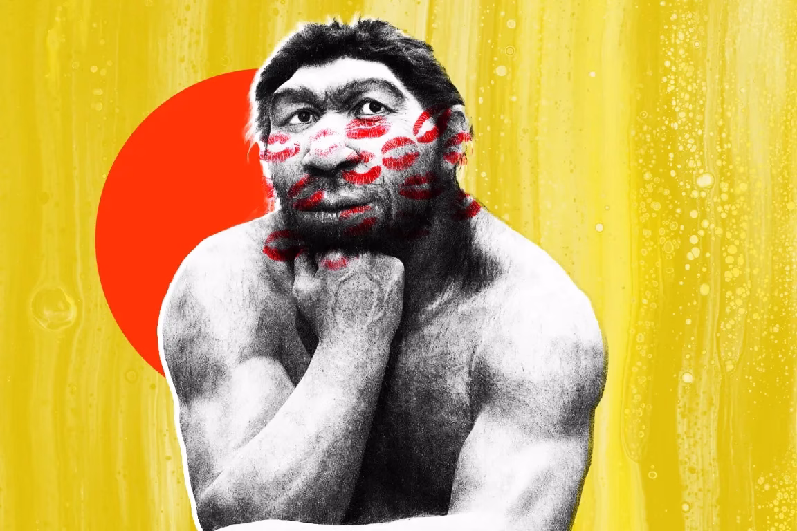 پژوهش تازه: نئاندرتالها احتمالاً یکدیگر را میبوسیدند