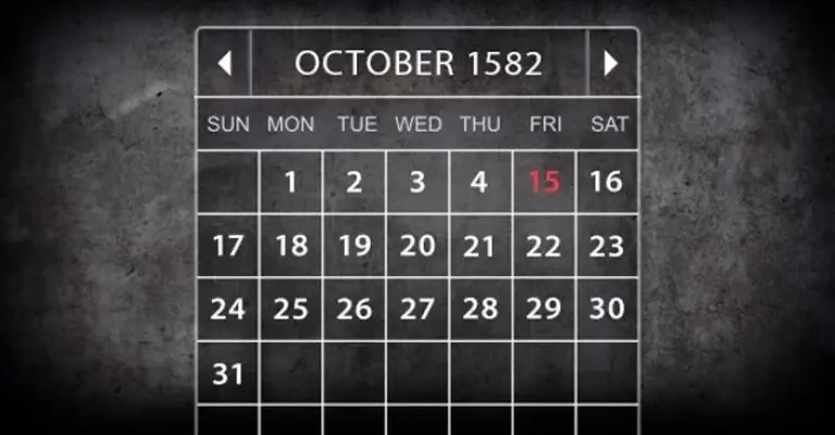 ده روز از تاریخ در سال ۱۵۸۲: راز حذف عجیب تاریخ و تولد تقویم گریگوری