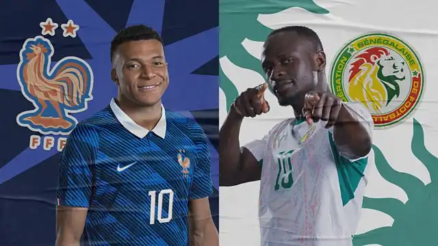 خلاصه بازی فرانسه 3 - 1 سنگال، درخشش امباپه، خروس‌ها را به پیروزی رساند